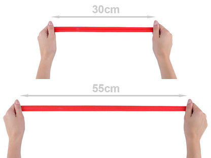 Sangle élastique en silicone, largeur 20 mm
