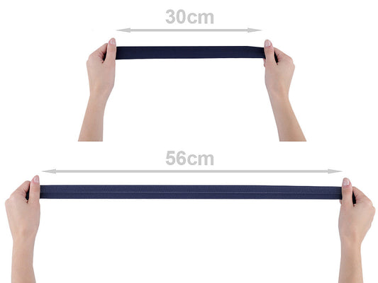 Élastique plissé, largeur 30 mm