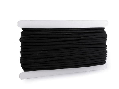 Ruban élastique pour bretelles de soutien-gorge, largeur garnie 5 mm