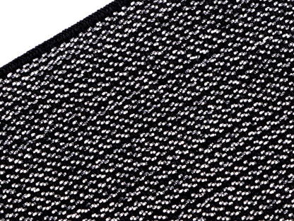 Ruban élastique avec lurex, largeur 48 mm
