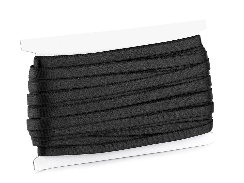 Élastique satiné pour bretelle de soutien-gorge, largeur 10 mm