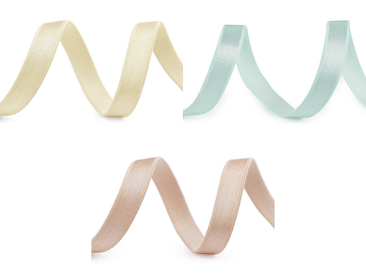 Élastique satiné pour bretelle de soutien-gorge, largeur 10 mm