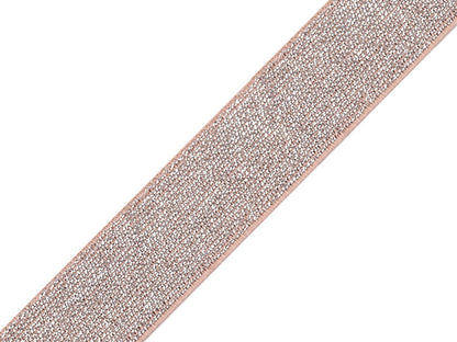 Ruban élastique avec lurex, largeur 27 mm