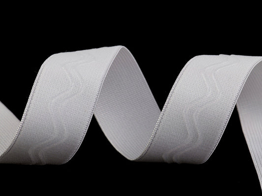 Bande/Sangle élastique avec silicone, largeur 30 mm