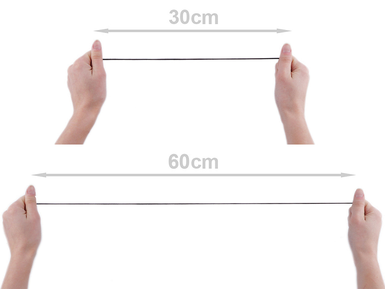 Élastique rond, Ø 0,8 mm