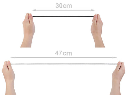 Élastique plat pour lingerie, largeur 6-7 mm