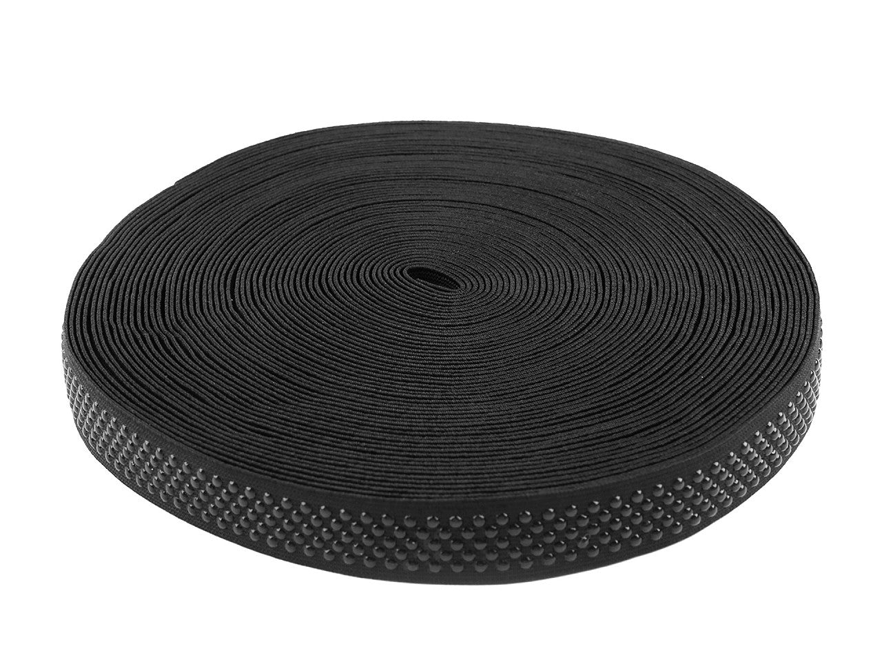 Bande élastique antidérapante avec silicone, largeur 25 mm