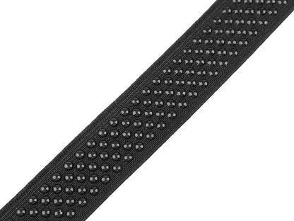 Bande élastique antidérapante avec silicone, largeur 25 mm