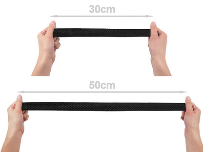 Bande élastique antidérapante avec silicone, largeur 25 mm
