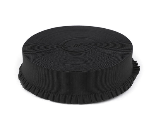 Ruban élastique à simple volant, largeur 53 mm