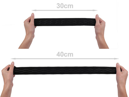 Bande élastique antidérapante avec silicone, largeur 40 mm