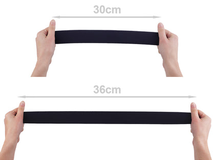 Élastique à motif sergé pour ceintures et bretelles, largeur 40 mm