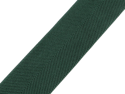 Élastique à motif sergé pour ceintures et bretelles, largeur 40 mm