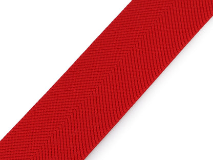Élastique à motif sergé pour ceintures et bretelles, largeur 40 mm
