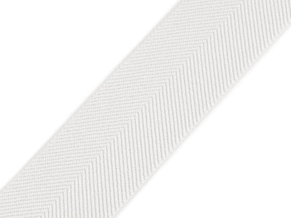 Élastique à motif sergé pour ceintures et bretelles, largeur 40 mm