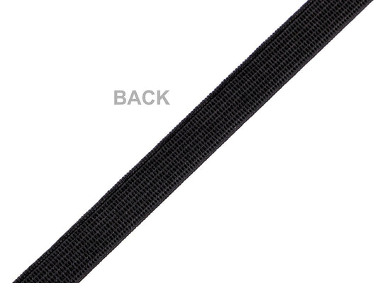 Élastique avec surface en silicone, largeur 10 mm