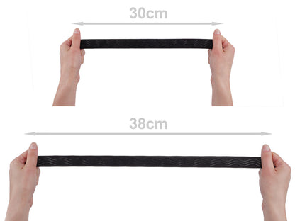 Élastique avec silicone, largeur 25 mm