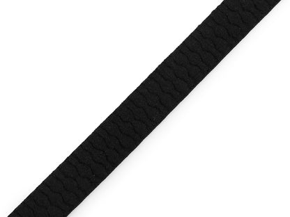 Élastique pour bretelles avec effet 3D, largeur 12 mm