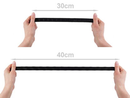 Élastique avec silicone, largeur 20 mm
