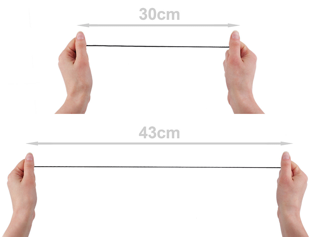 Élastique rond, Ø 2 mm