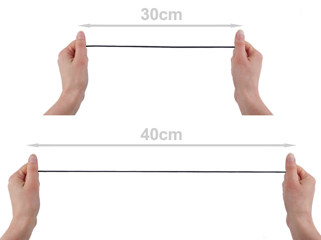 Élastique rond, Ø 3 mm