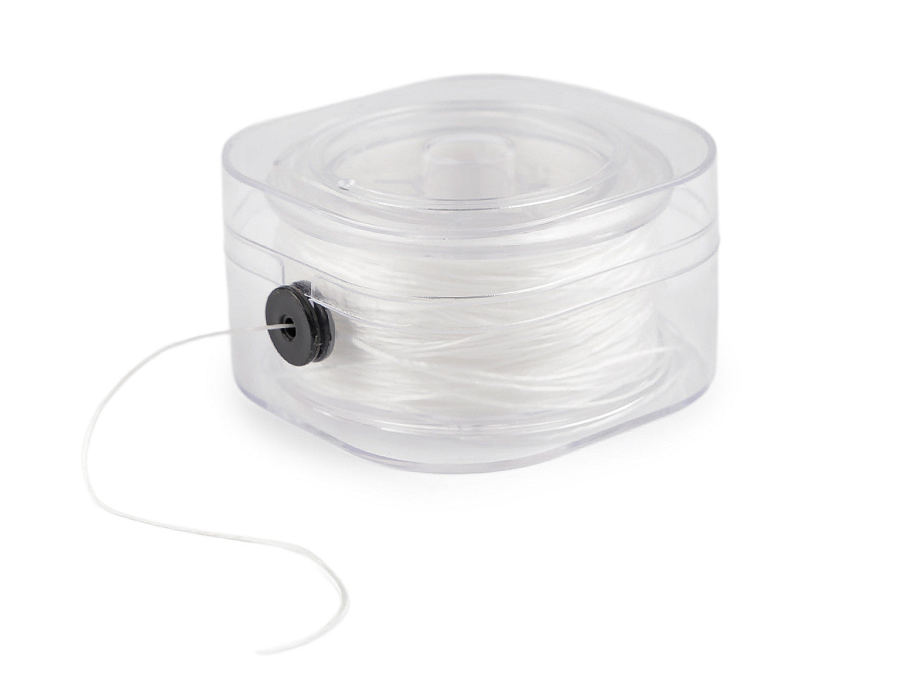 Élastique, plat, largeur 0,8 mm, boîte avec dérouleur - 1pc