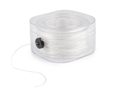 Élastique, plat, largeur 0,8 mm, boîte avec dérouleur - 1pc
