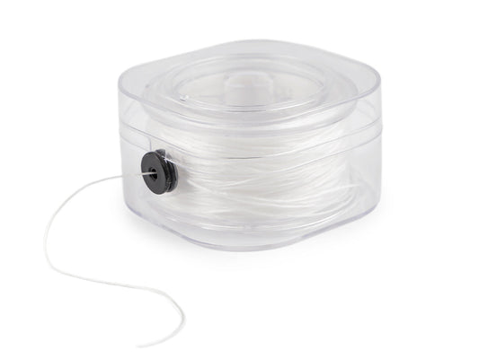 Élastique, plat, largeur 0,8 mm, boîte avec dérouleur - 1pc
