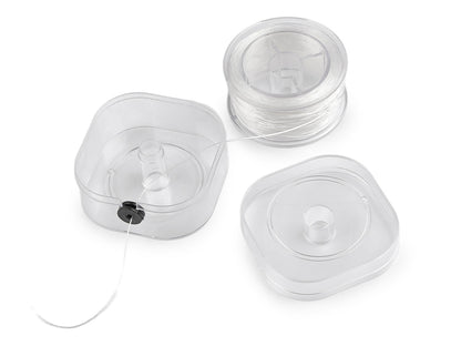 Élastique, plat, largeur 0,8 mm, boîte avec dérouleur - 1pc
