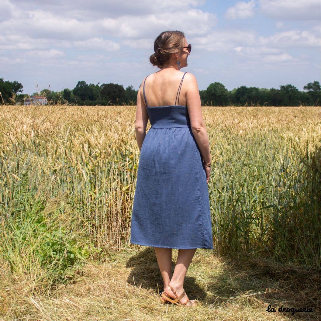 Patron couture de la robe femme "Propriano"