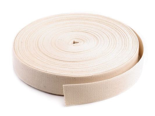 Sangle en coton, largeur 40 mm, FABRICATION TCHÈQUE