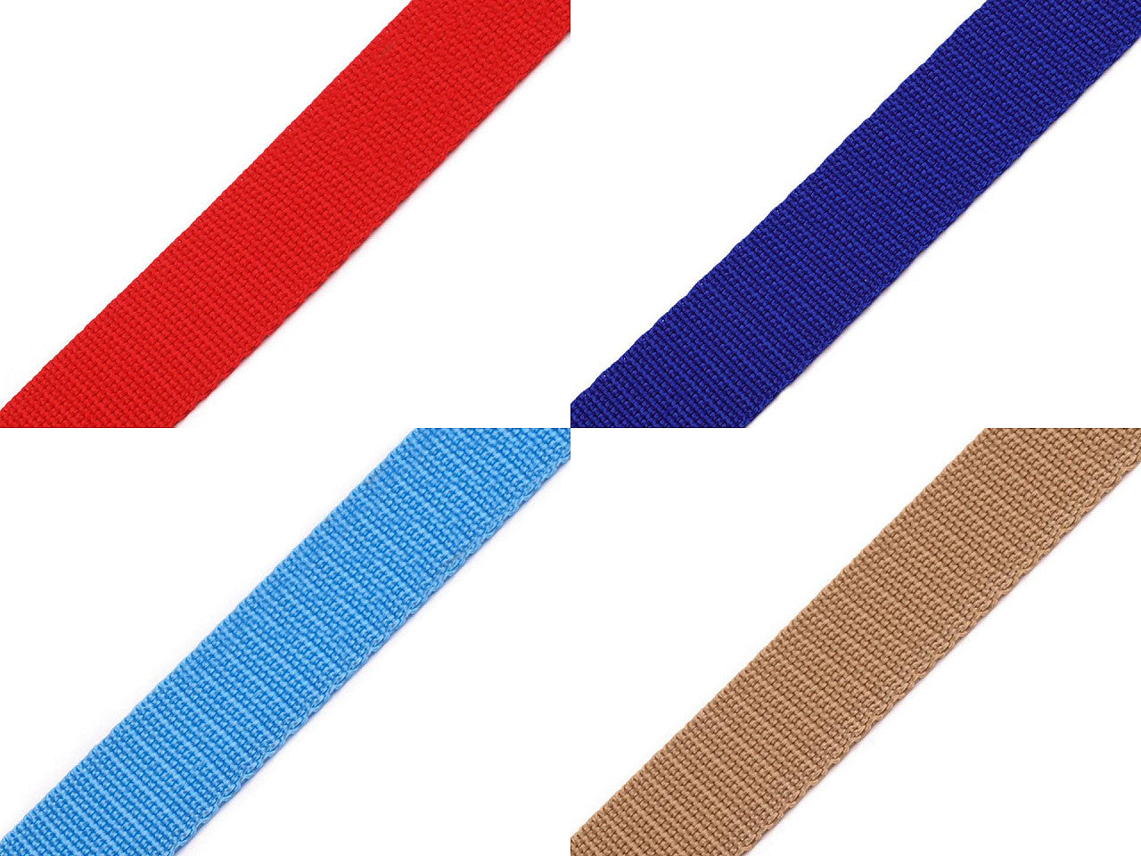 Sangle en polypropylène, largeur 25 mm, épaisseur 1 mm