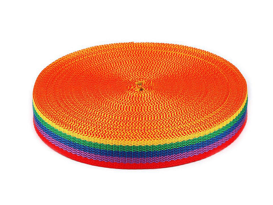 Sangle en polypropylène, largeur 25 mm, épaisseur 1 mm