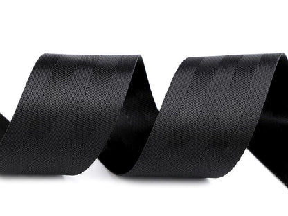 Sangle lisse double face avec effet brillant, largeur 50 mm