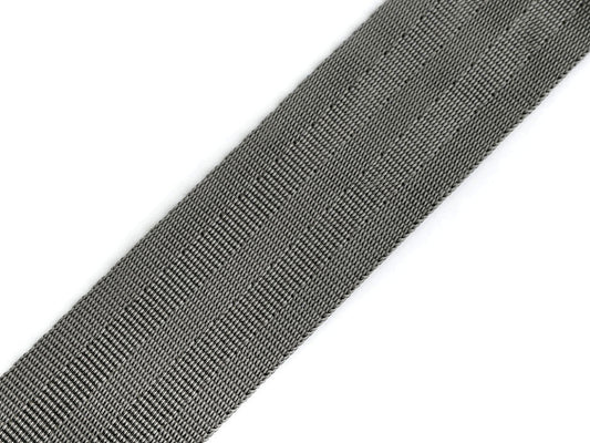 Sangle lisse double face avec effet brillant, largeur 38 mm