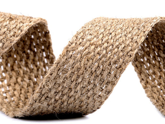 Sangle de jute, largeur 20 mm