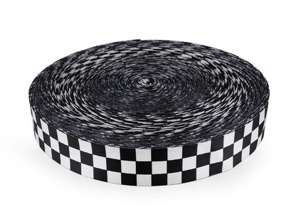 Sangle lisse double face avec effet brillant, largeur 38 mm