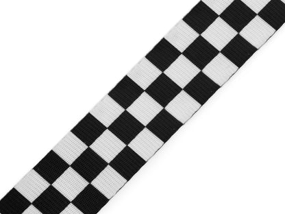 Sangle lisse double face avec effet brillant, largeur 38 mm