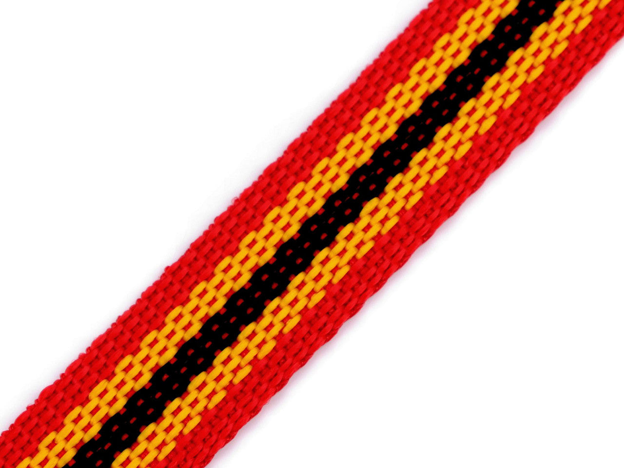 Sangle tressée double face, largeur 20 mm