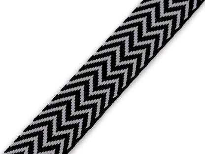 Sangle tressée double face, largeur 20 mm