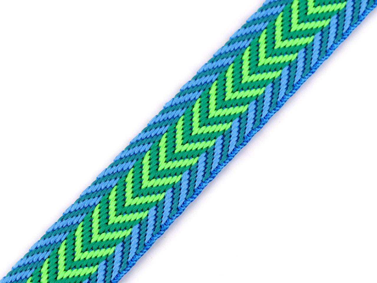 Sangle tressée double face, largeur 20 mm