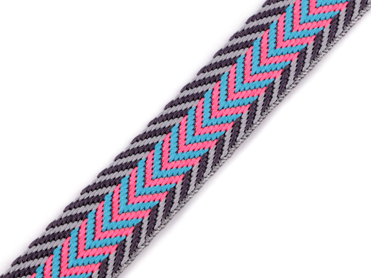 Sangle tressée double face, largeur 20 mm