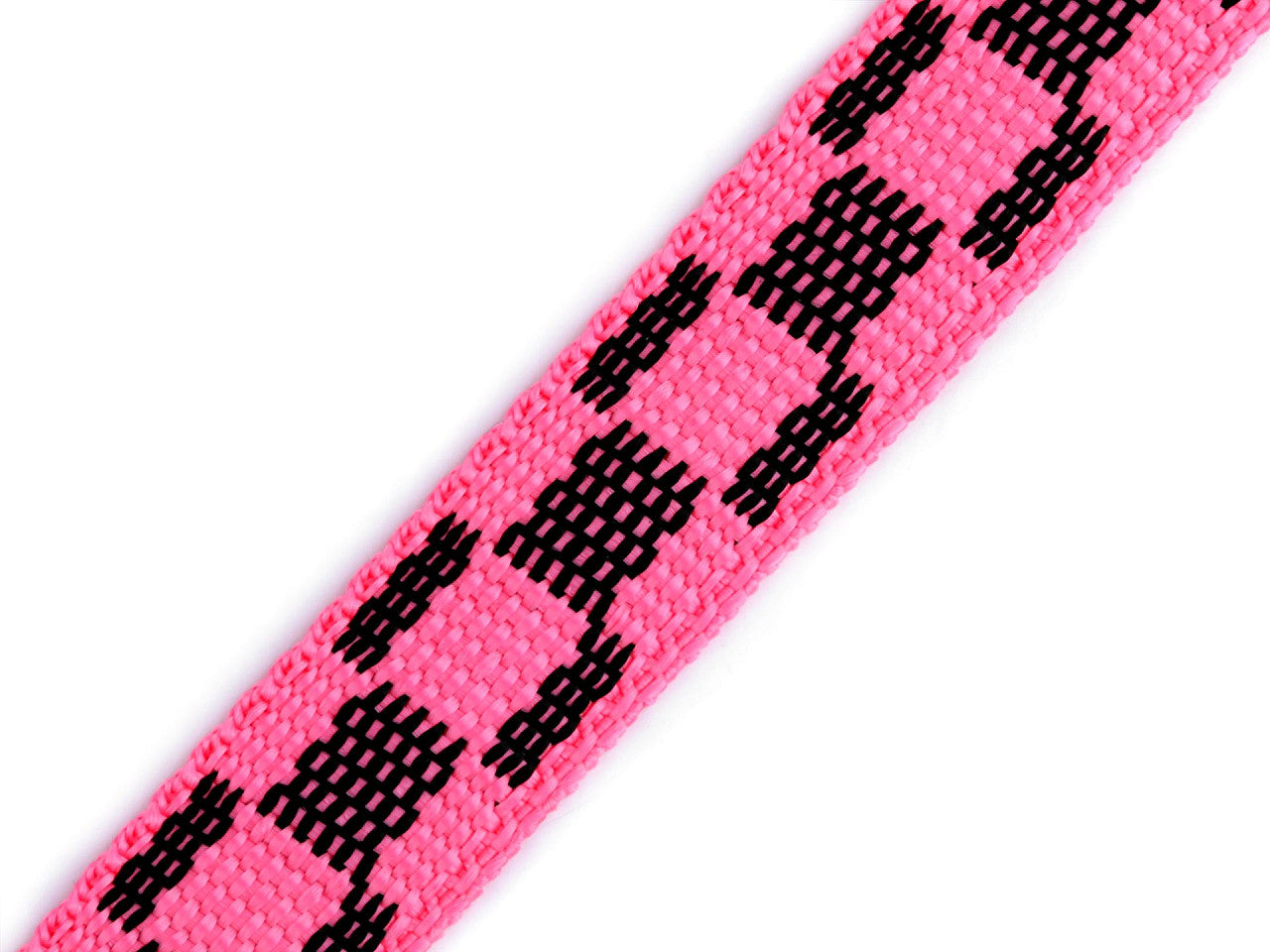 Sangle tressée double face, largeur 20 mm