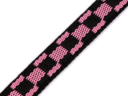 Sangle tressée double face, largeur 20 mm