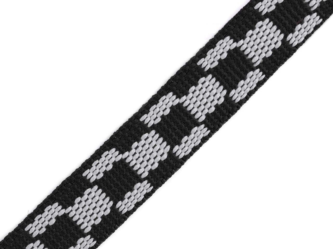 Sangle tressée double face, largeur 20 mm