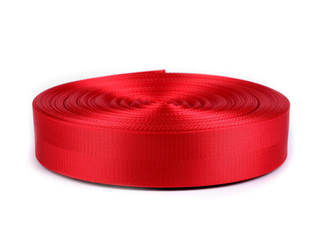 Sangle lisse double face avec effet brillant, largeur 50 mm