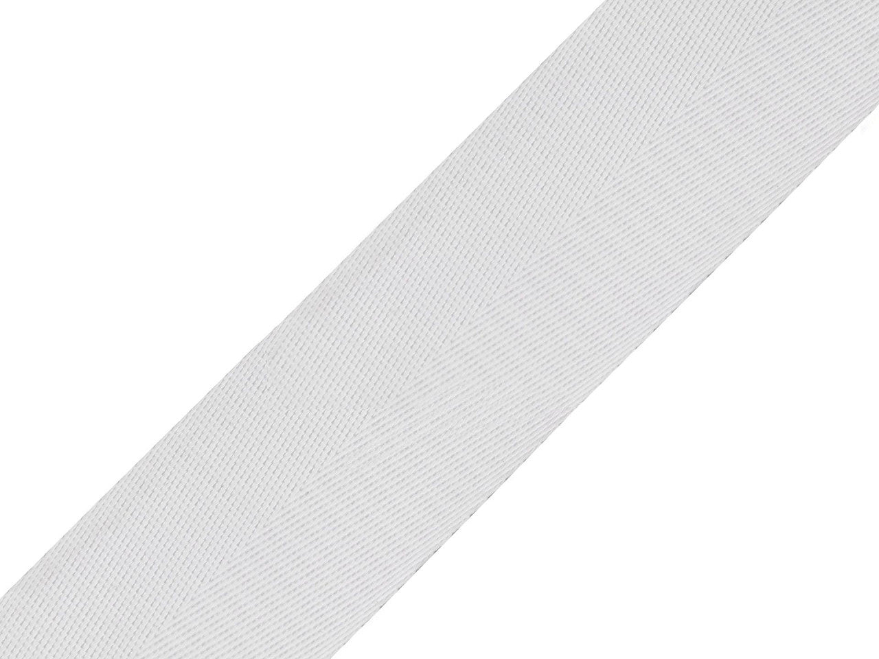 Sangle lisse double face avec effet brillant, largeur 50 mm