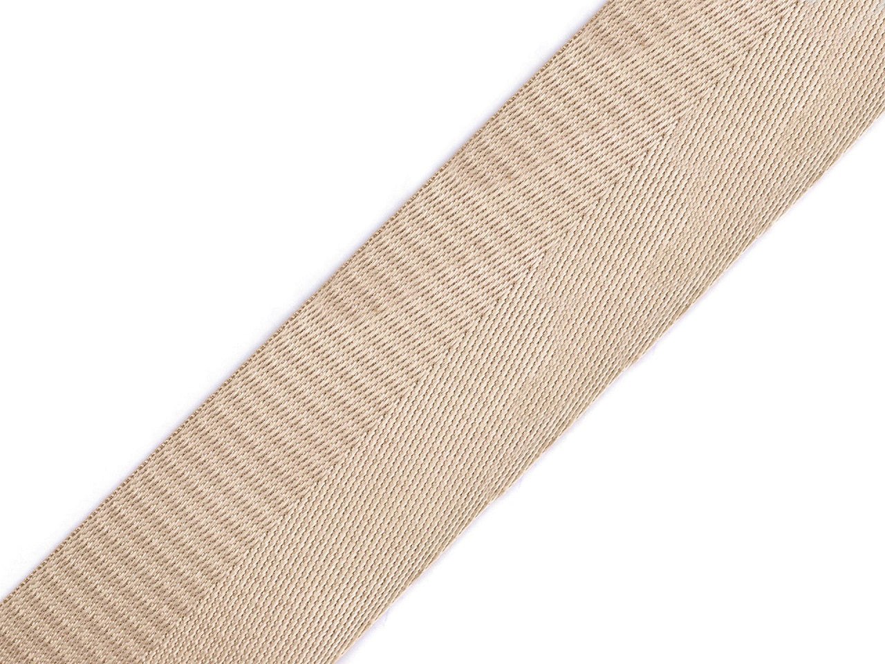 Sangle lisse double face avec effet brillant, largeur 50 mm