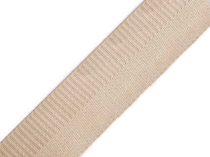 Sangle lisse double face avec effet brillant, largeur 50 mm