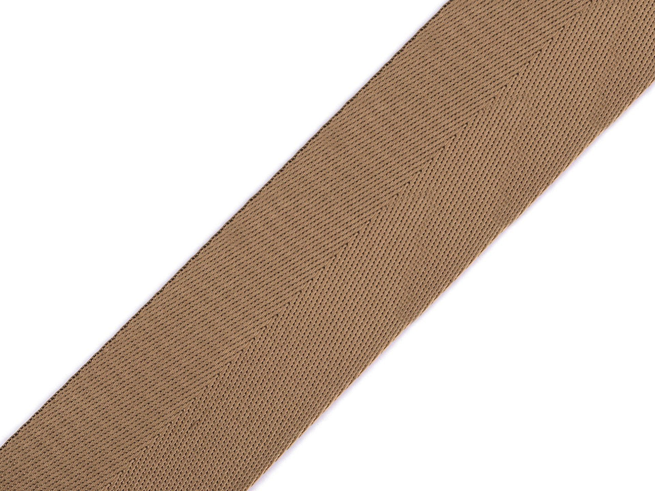 Sangle lisse double face avec effet brillant, largeur 50 mm